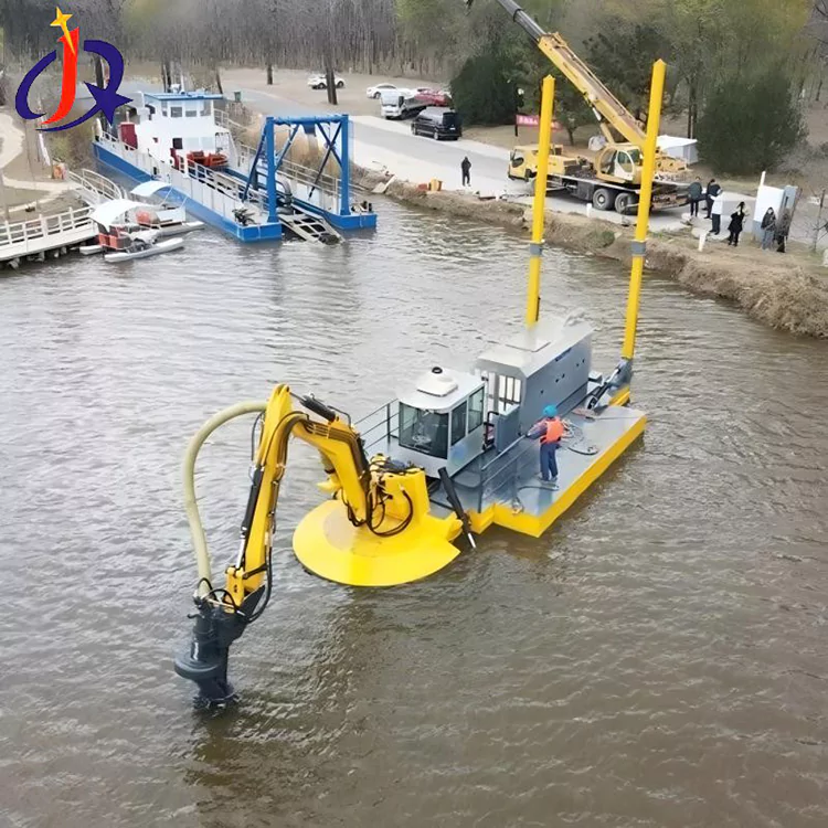 Com transforma una draga de succió de tallador amfibi els projectes de dragatge moderns?