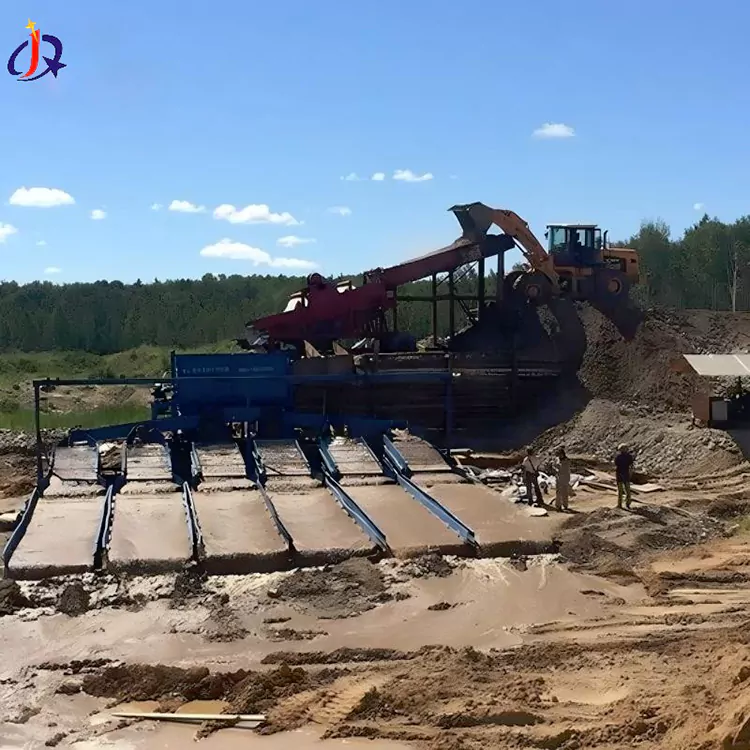 Plantes de rentat d'or al·luvials d'argila